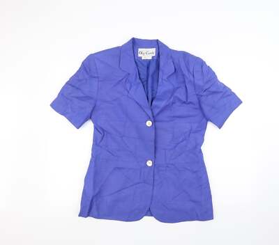 Oleg Cassini Damenjacke blau Größe 6