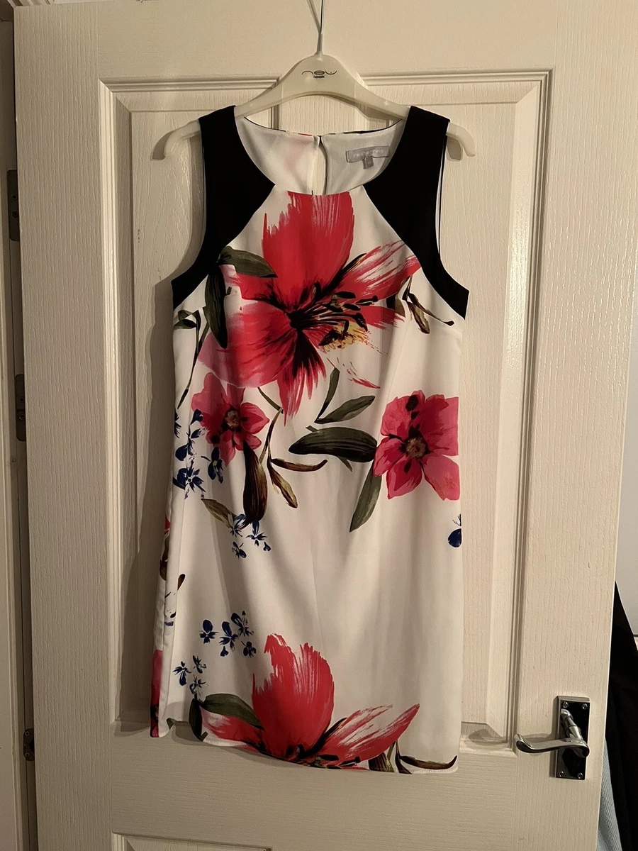Red Herring Sleeveless Shift Dress 10 eBay