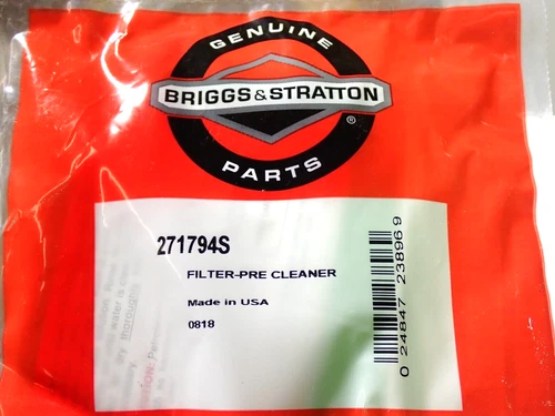 Briggs & Stratton OEMBriggs & Stratton OEM 271794S Pre-Filter Pre-Filter