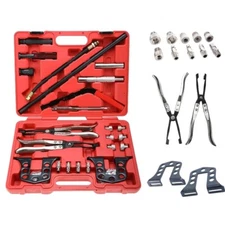 OHV OHC Engine Valve Spring Compressor Kit Stem Seal Removal Installer Tool