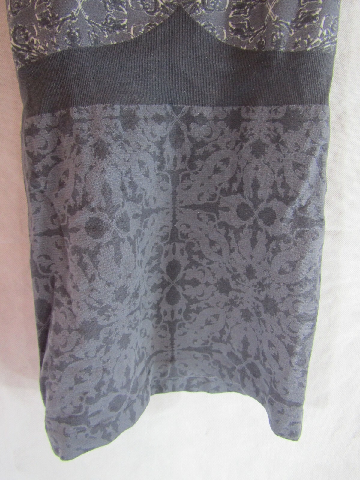 NUX Equilibrium Gray Abstract Pattern Racerback F… - image 3