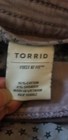 Torrid Twill Skinny Military Moto Flap Pocket Mid Rise Pants Slate Grey size 10 — photo 8
