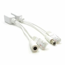 10PCS 12V Power Over Ethernet Passive POE Injector Splitter Adapter IP Camera AP