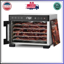 COSORI Food Dehydrator for Jerky, 176°F Temperature Control, 5 Stainless Steel T