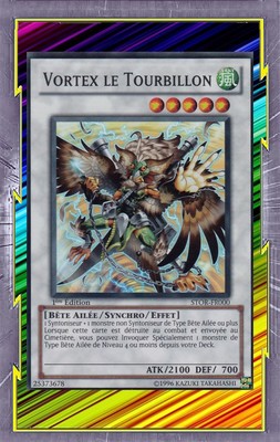 Vortex Le Tourbillon STOR-FR000 Wind Geflügelte Bestie Synchro Effekt Level 5 YGO