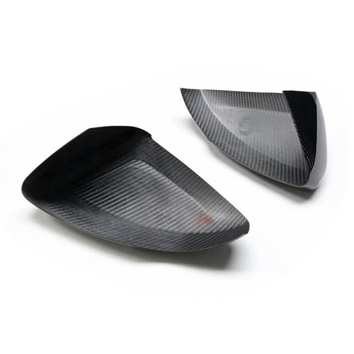 For Audi A1 POLO 2019-2022 Real Carbon Fiber Car Side Rearview Mirror Covers Cap - Picture 12 of 14