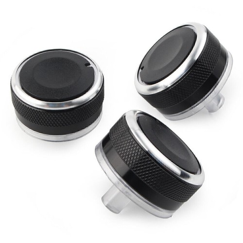 3Pcs Air Conditioning Heat Control A/C Switch Knob Cover Trim Fit Mazda 6 03-08 - Picture 8 of 10