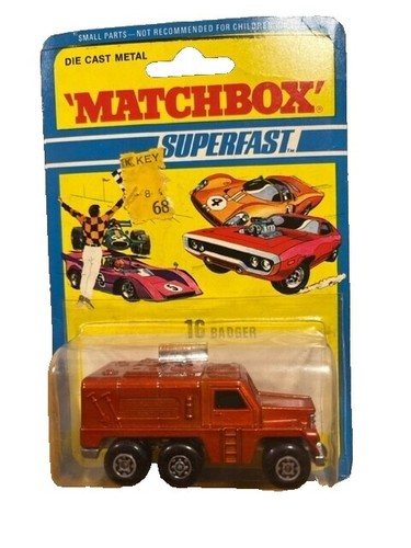 Vintage 1971 Matchbox Superfast No.64 Diecast Slingshot Dragster