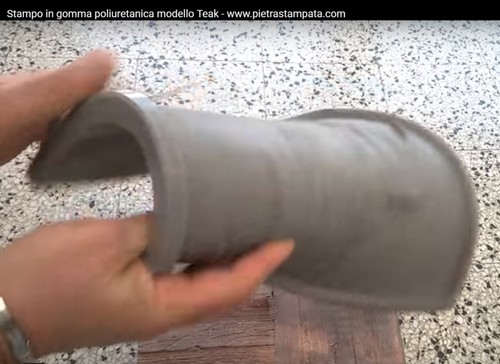 CONCRETE STONE VENEER MOLD texture mold SLATE STONE Decorative printing Concrete - Foto 2 di 5