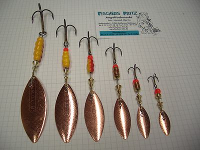 Original Mepps Longue Kupfer alle Größen Kunstköder Spinner Blinker Köder