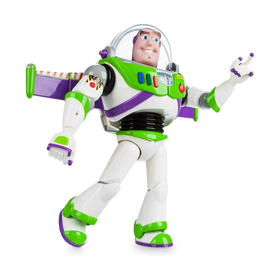 Disney Toy Story Buzz Lightyear Interactive Talking Action Figure 12" New 63862 - Image 2 of 4