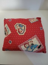 Vintage Raggedy Ann and Andy Pillow Handmade FREE SHIPPING