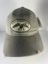Duck Commander Duck Dynasty Distressed Olive Hat Cap Camo Arise Kill Eat Hunt