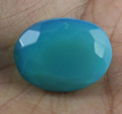 Zertifiziert Natürlich Sky Blau Welo Opal 30.10 Karat Oval Edelstein B99418 Neu