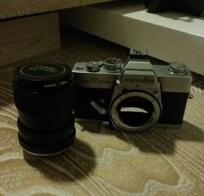 Vintage Camera - Minolta, srT303b, body and lens | eBay