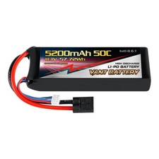 BATTERIA VANT 5200MAH 3S 11.1 50C LIPO ADATTA PER TRAXXAS SLASH RUSTLER STAMPEDE REVO