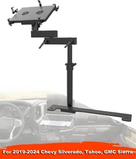 Adjustable Truck Laptop Mount Fit for 2019-2024 Chevy Silverado, Tahoe, GMC