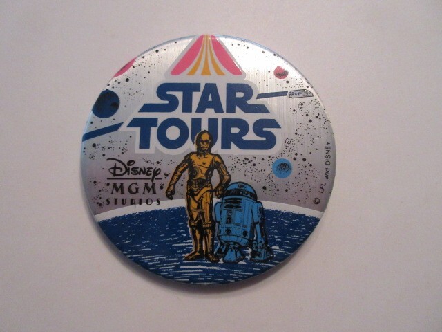 LFL & Disney Star Tours Disney MGM Studios Pin (2 inches) | eBay