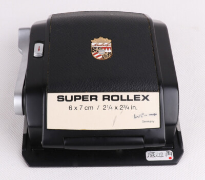 フィルムカメラ Linhof Super Rollex 6x7cm 120 Ex+ Linhof Super Rollex 6x7 / 2¼x2¾ in. 120 Film Back w/ Original