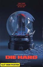 Die Hard (1988) Movie Poster 11x17 Action Christmas Bruce Willis