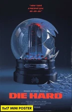 Die Hard (1988) Movie Poster 11x17 Action Christmas Bruce Willis