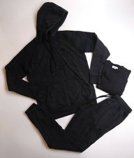 Maison Noir MENS SIZE Medium 3P SET SWEATSUITE HOODIE,TSHIRT AND PANTS BLACK