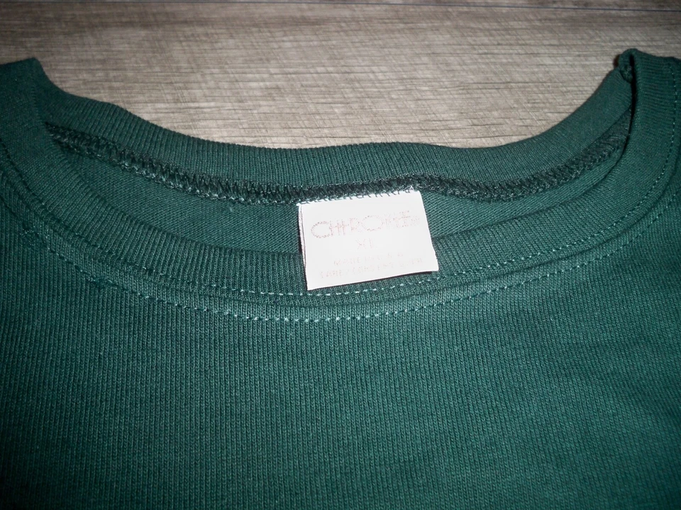 Camiseta Pullover Verde French Quarter Mardi Gras Manga Larga XL Nueva Orleans De Colección Foto 4 de 4