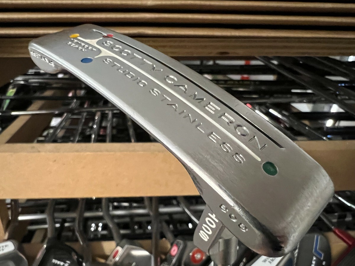 超貴重Scotty Cameron Studio Stainless パター SCOTTY CAMERON 2002 STUDIO STAINLESS NEWPORT BEACH 買取入荷