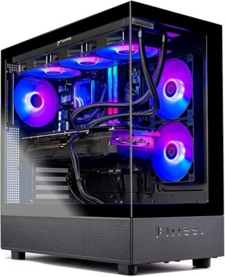 Gaming PC, Virtual reality, streaming AMD 7800x3, RTX 4070, 2TB, 64 GB RAM  