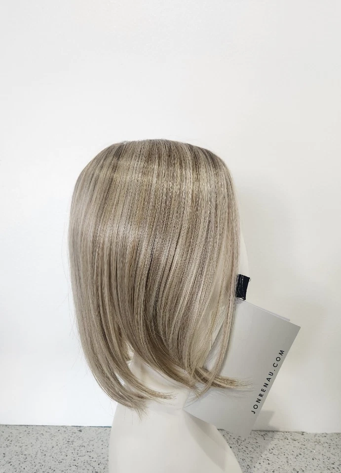 EasiPart MEDIUM HD 12" by Jon Renau Topper in FS17/101S18 Palm Springs Blonde - Image 4 of 4