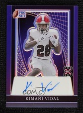 2024 Leaf Pro Set Metal Purple Prismatic 10/15 Kimani Vidal #PA-KV1 Auto 1mi4
