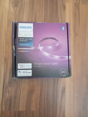 Philips Hue Smart Lightstrip Plus 2M Bluetooth Flexible LED Farben Sprachsteuerung