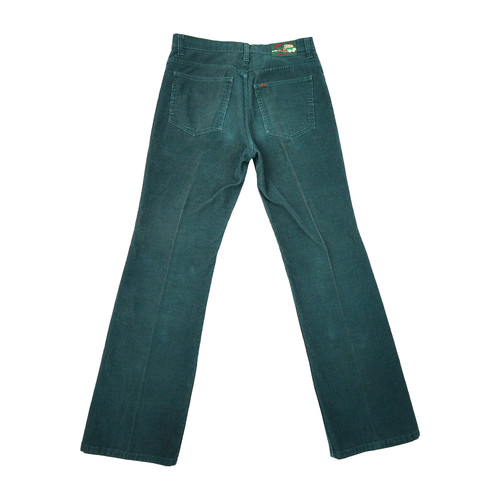 Vintage GAP Mens 33x31 Fits 32x31 Green Corduroy Pants 70s Fashion Pioneers USA by GAP, $75 - Photo 3