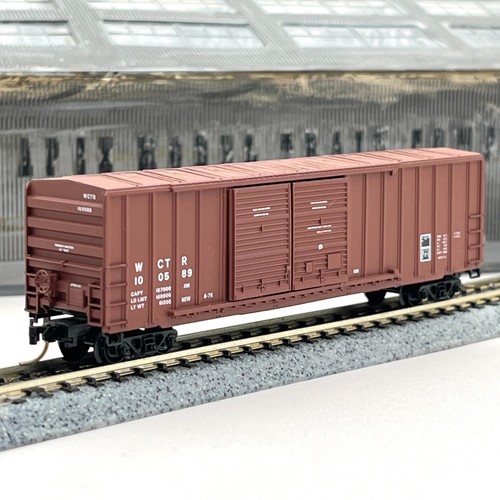 Micro-Trains Escala N 30120 Blanco City Terminal 50 ft Rib Side Boxcar WCTR 100589 | Zustand: Used