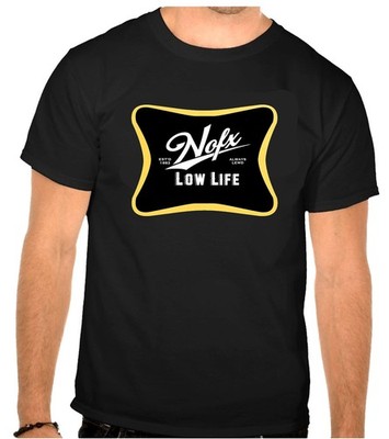 NOFX - Lowlife Logo Rock Musik schwarz Kinder T-Shirt -276 -Kids--Handmade