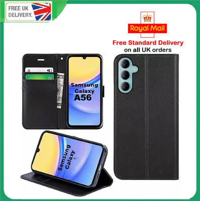 Für Samsung A56 5G Galaxy A56 Handy Hülle Leder Flip Gel Karten Wallet Book Case