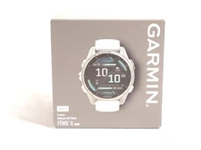 Garmin fenix 8 AMOLED GPS 43mm Smartwatch (Silver/Whitestone)