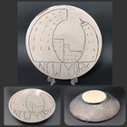 Art Pottery New York Plate Times Square NYC Skyline Art Home Decor