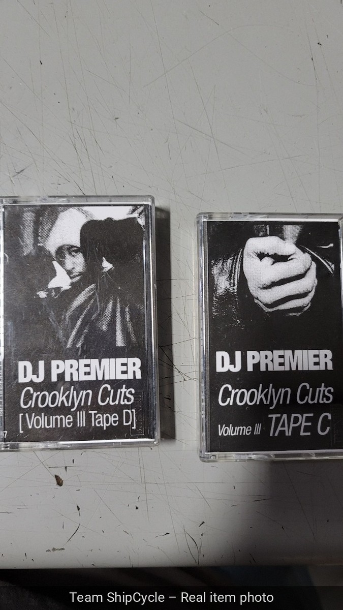 DJ PREMIER CROOKLYN CUTZ VOL 3 TAPE A B C D 4 MIXTAPE TAPE KINGZ
