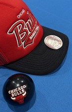 Mitchell & Ness Chicago Bulls Snapback Trucker Hat Cap - Original Fit - 💨 🐂