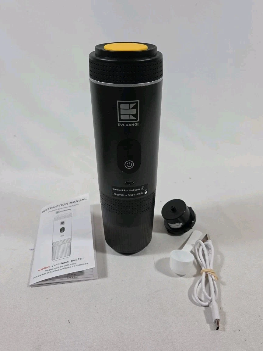 Portable Espresso Maker (Capsule or Ground) Self-Heating FREE SHIP
Opens in a new window or tab