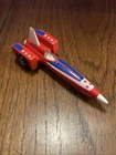 Vintage 1979 Mattel Hot Wheels Red Jet Rocket Car Stars & Stripes