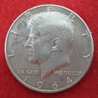 1964 D Kennedy Silver Half Dollar - Circulated - Actual Coin O27