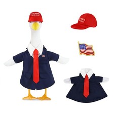 3 Pcs Porch Goose Outfits, for 23-28 Inch Porch Goose,Patriotic Costume for P...
