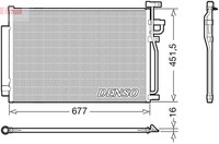 Kondensator Klimaanlage Denso DCN20040 FüR Opel Chevrolet L07 Captiva Antara 4X4