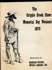Firearms, 1978 Muzzle Loaders Cripple Creek Weekend Booklet