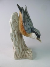 VINTAGE GOEBEL FIGURINE Nuthatch Bird Figurine CV84 TMK-5 Mark 1972-1979