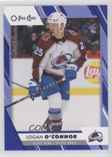 2023-24 O-Pee-Chee Blue Border Logan O'Connor #419 0g5j