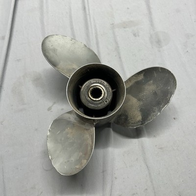 TURBO O14 1/4 X 17 STAINLESS STEEL OUTBOARD PROPELLER