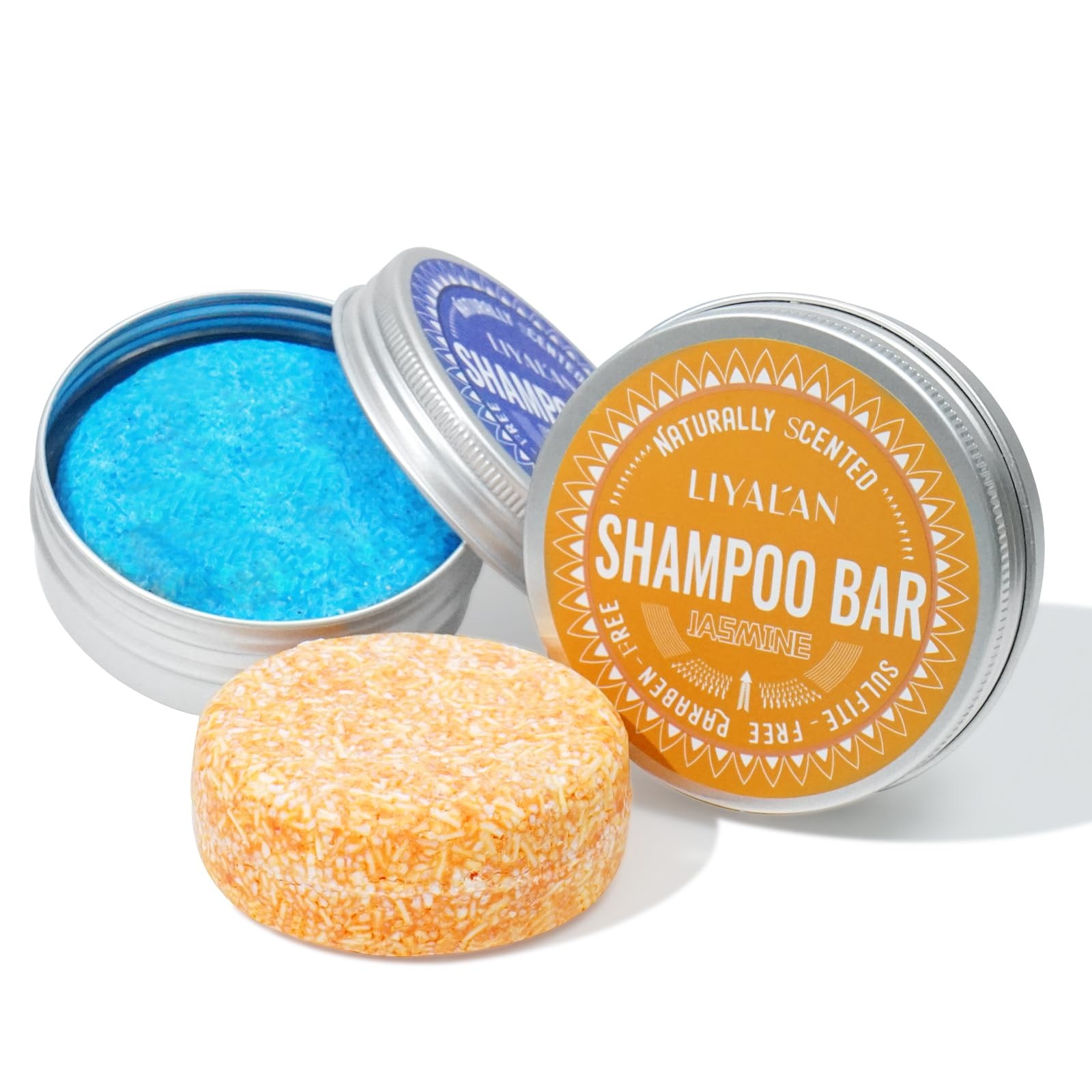 Shampoo Bar for Hair Solid Soap(2 Pack) Rosemary and Jasmine Shampoo Bar,Deep...